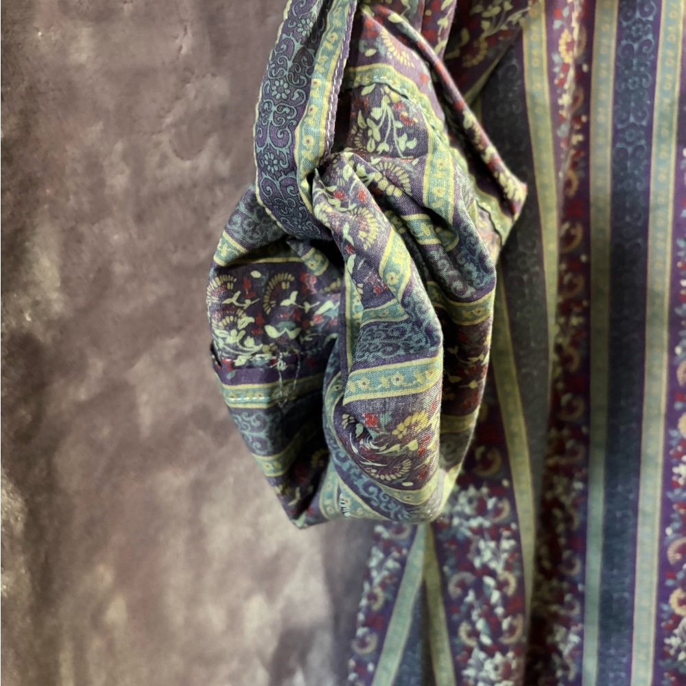 Destined To Roar Multicolor Embroidered Rhinestone Shirt - Picture 6 of 12